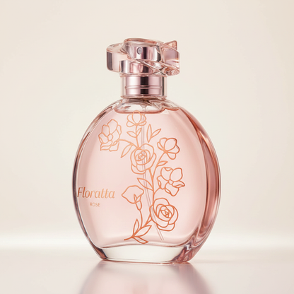 Floratta Rose Eau de Toilette 75ml ângulo 45 graus