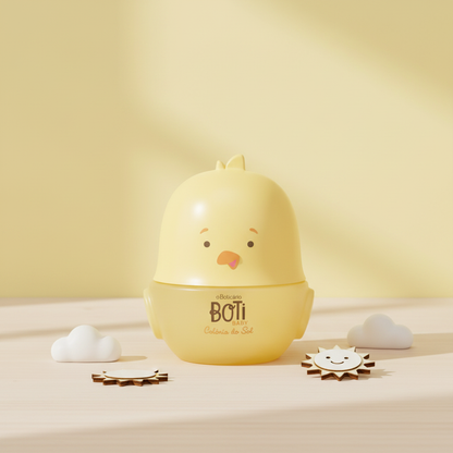 Colônia Boti Baby Sol 100ml - decoração sol e nuvens