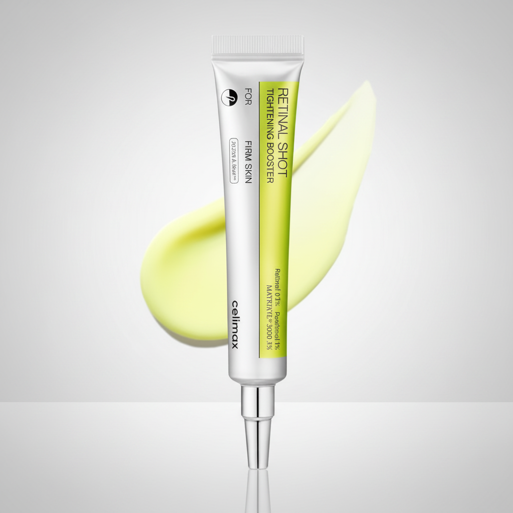 Celimax Retinal Shot Booster - Fundo Cinza Gradiente