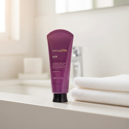 Sabonete Líquido Nativa SPA Açaí 200ml - ambiente de banho