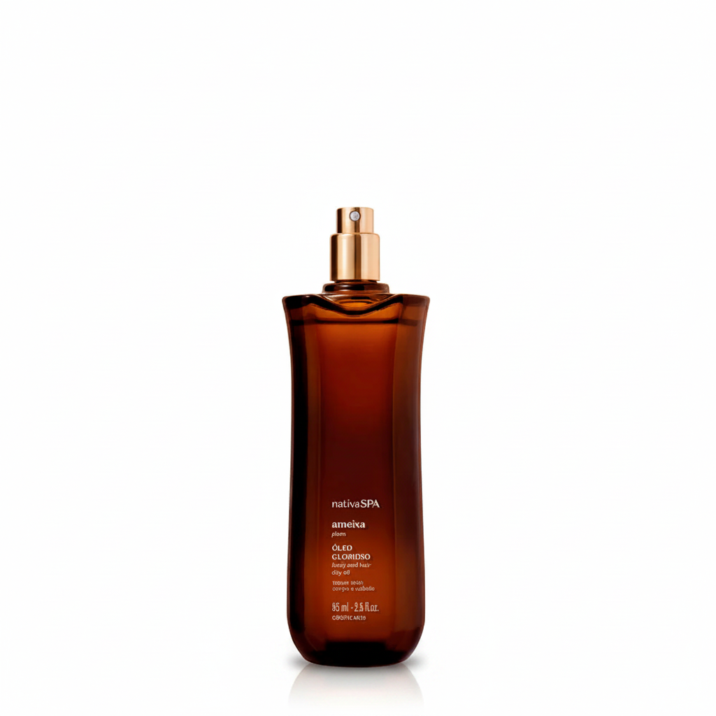 Óleo Glorioso Nativa SPA Ameixa 85ml - fundo branco