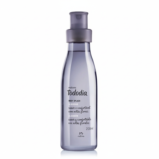 Body Splash Tododia Algodão 200ml - fundo branco