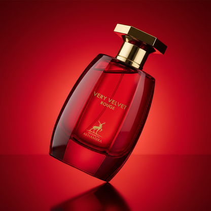 Maison Alhambra Very Velvet Rouge 100ml - degradê vermelho