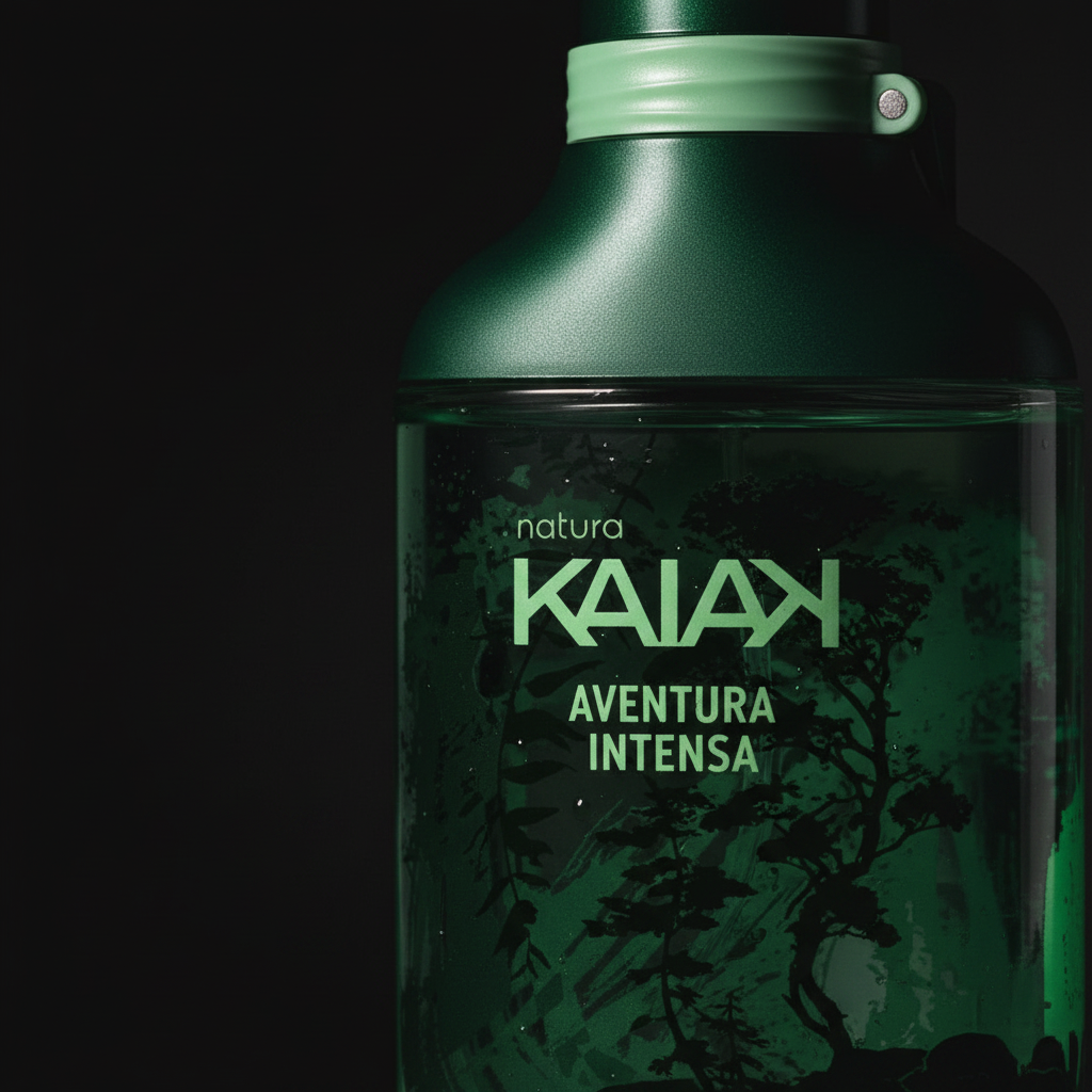 Kaiak Aventura Intensa close-up rótulo