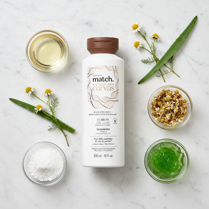 Shampoo Match Ciência das Curvas - Ingredientes