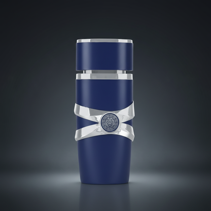 Lattafa Asad Zanzibar 100ml — fundo cinza carvão