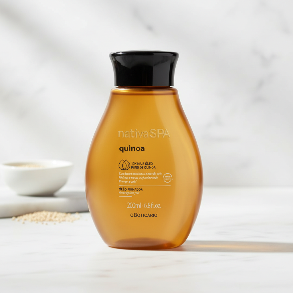 Óleo Exótico Hidratante Nativa Spa Quinoa - Vista em ângulo