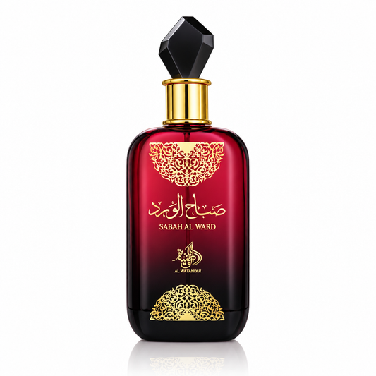 Al Wataniah Sabah Al Ward Eau de Parfum Feminino, foto principal em fundo branco