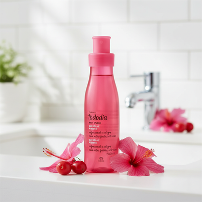 Body Splash Tododia Acerola e Hibisco - Lifestyle Spa