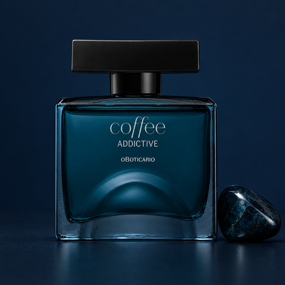 Coffee Addictive O Boticário - ambientação minimalista