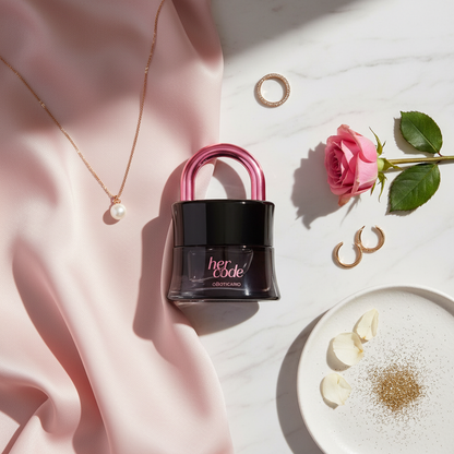 Her Code Clímax - Flat Lay Luxo