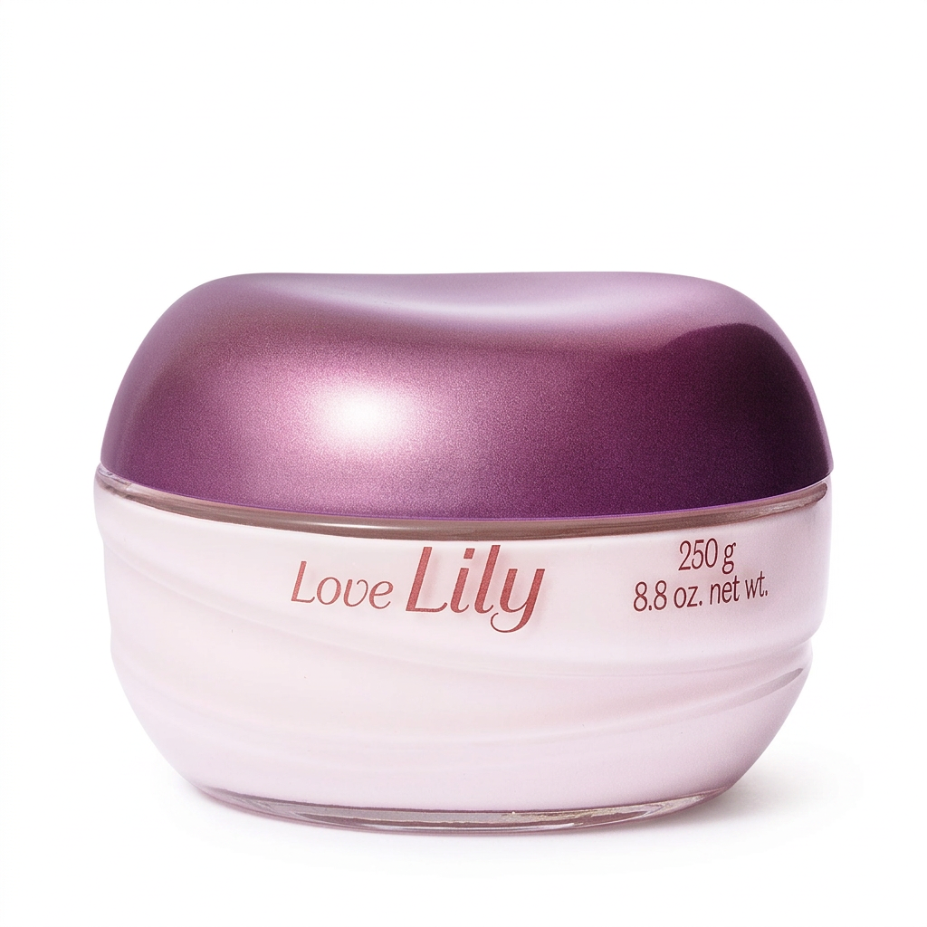 Love Lily 250 g em fundo branco