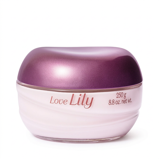 Love Lily 250 g em fundo branco