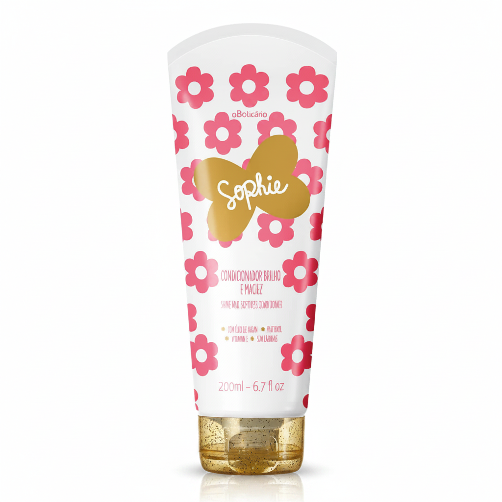 Sophie Condicionador Brilho e Maciez 200ml fundo branco