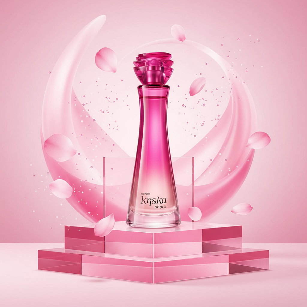 Kriska Shock Féminin creative composition with petals