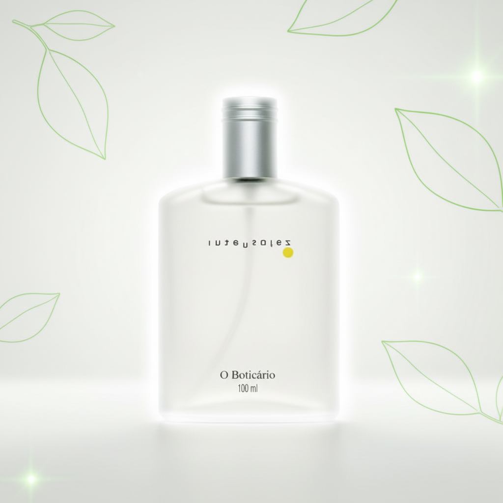Perfume Insensatez com efeito brilho fresco elegante