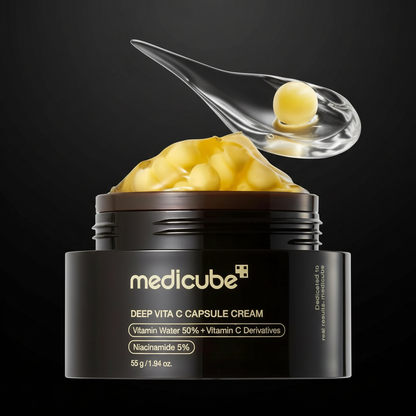 Medicube Deep Vita C Capsule Cream 55g - degradê escuro