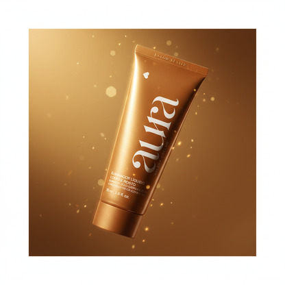 Iluminador Líquido Aura by Helena Coelho 75ml - degradê bronze dourado
