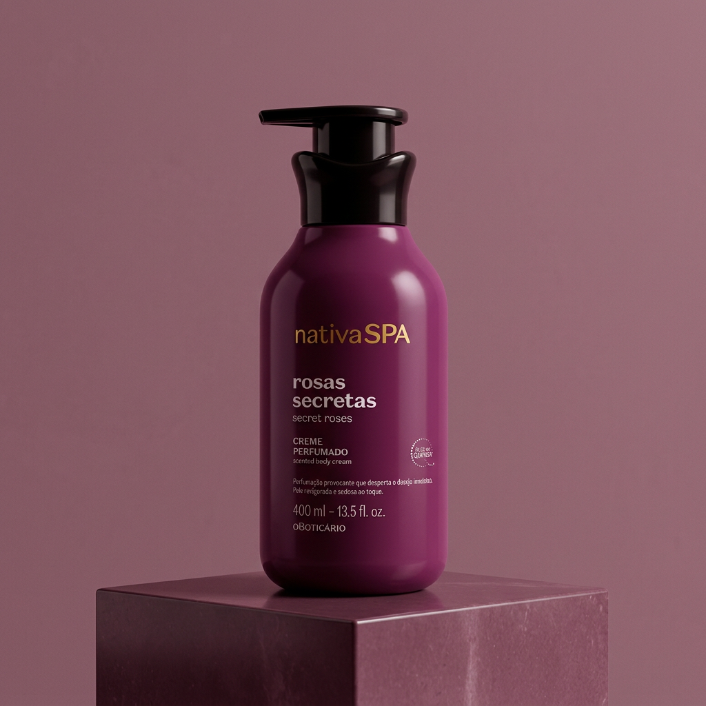 Nativa SPA Rosas Secretas em composição arquitetônica