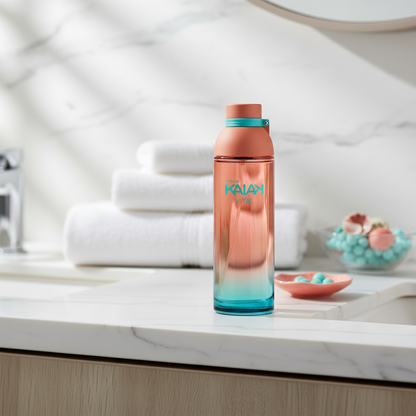 Kaiak Vital Féminin lifestyle photography bathroom vanity