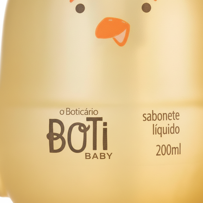 Détail du branding Boti Baby