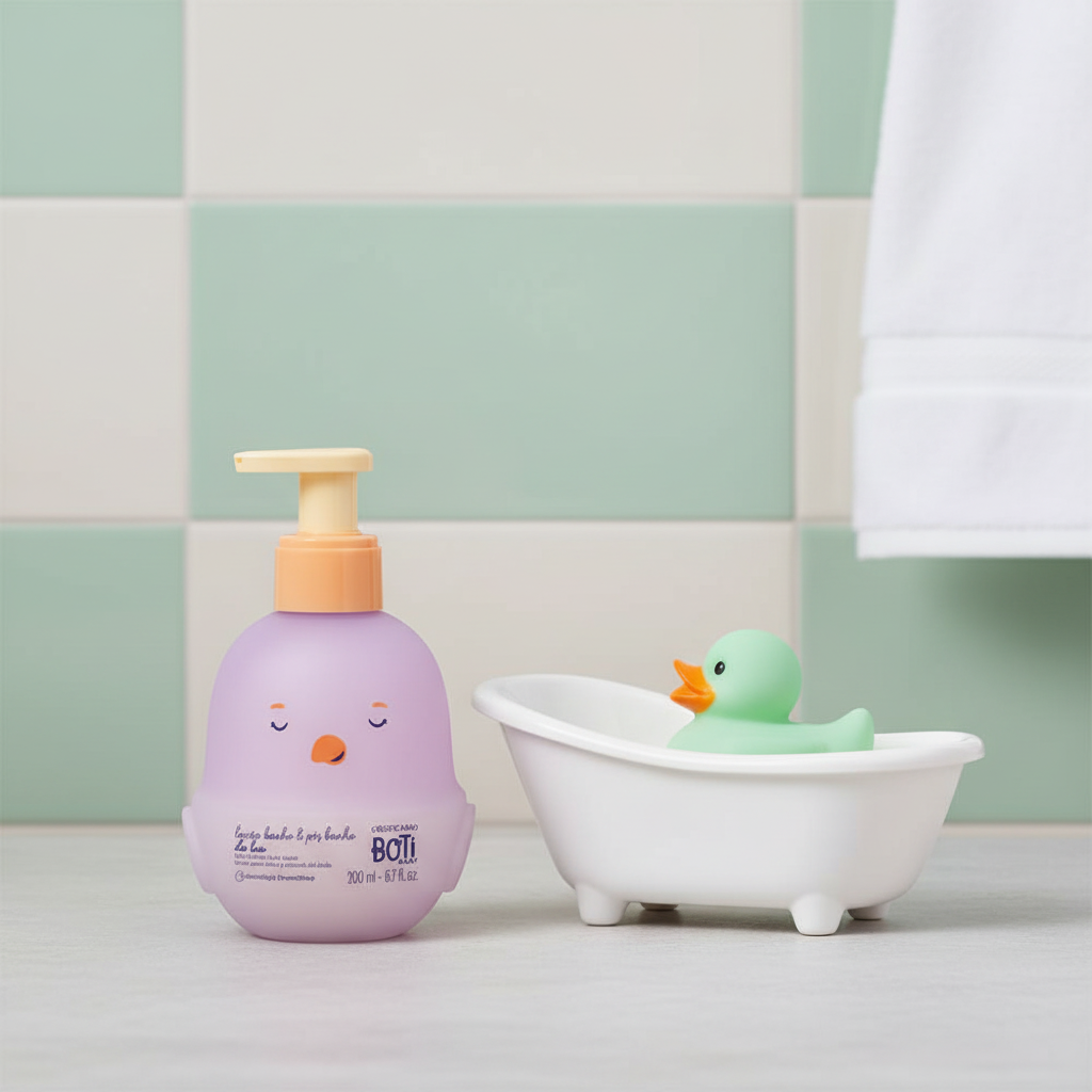 Loção Corporal Boti Baby Lua 200ml - banheira bebé