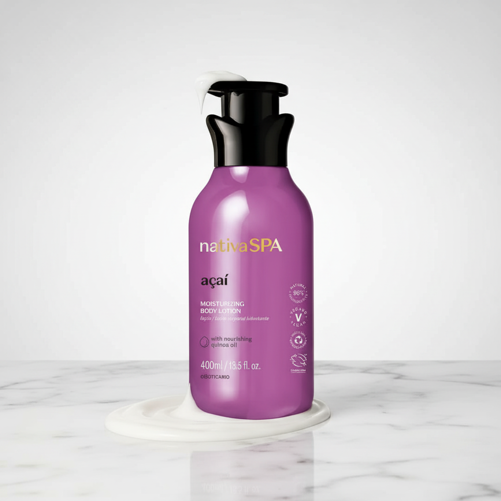 Loção Hidratante Nativa SPA Açaí - Textura
