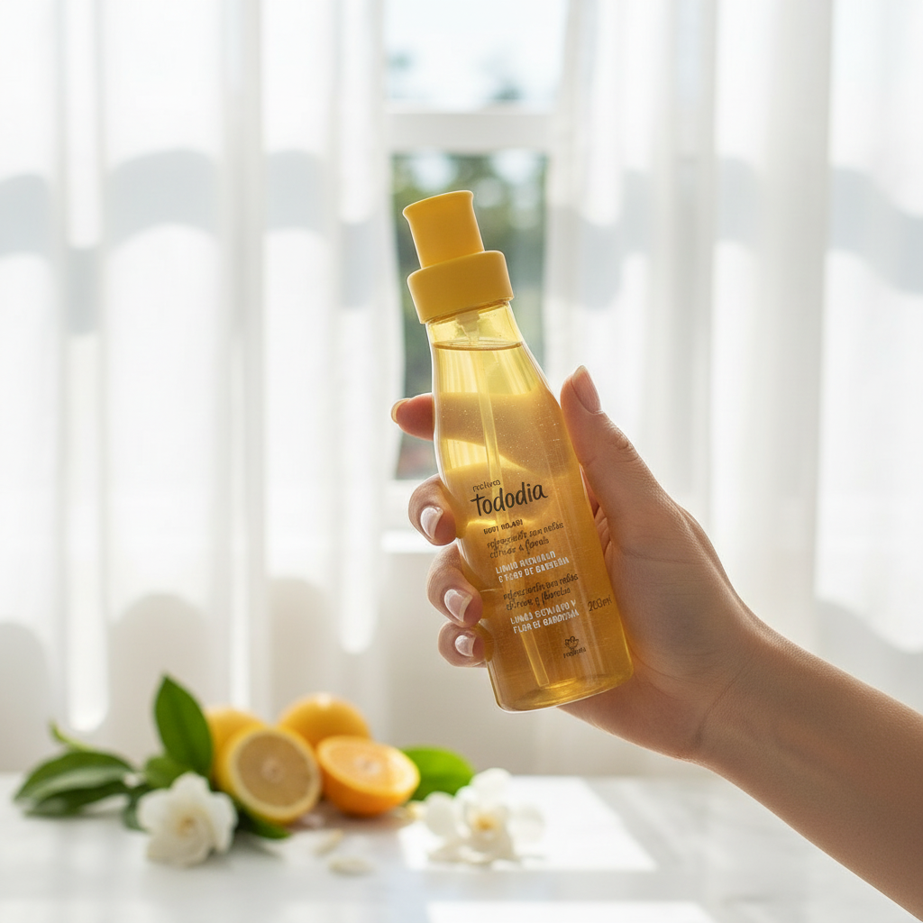 Body Splash Tododia Limão Siciliano e Flor de Laranjeira - lifestyle