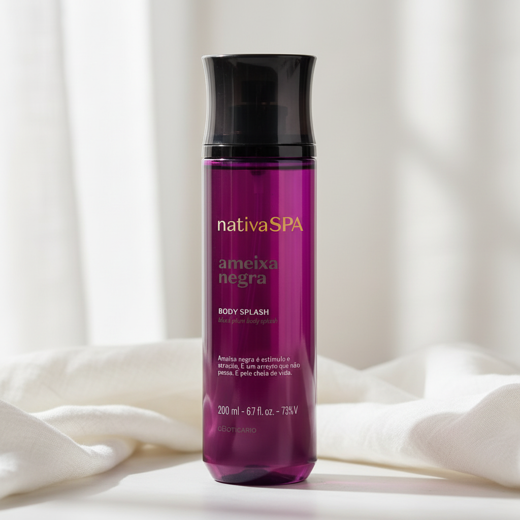 Desodorante Colônia Body Splash Nativa SPA Ameixa Negra - Ambiente sereno