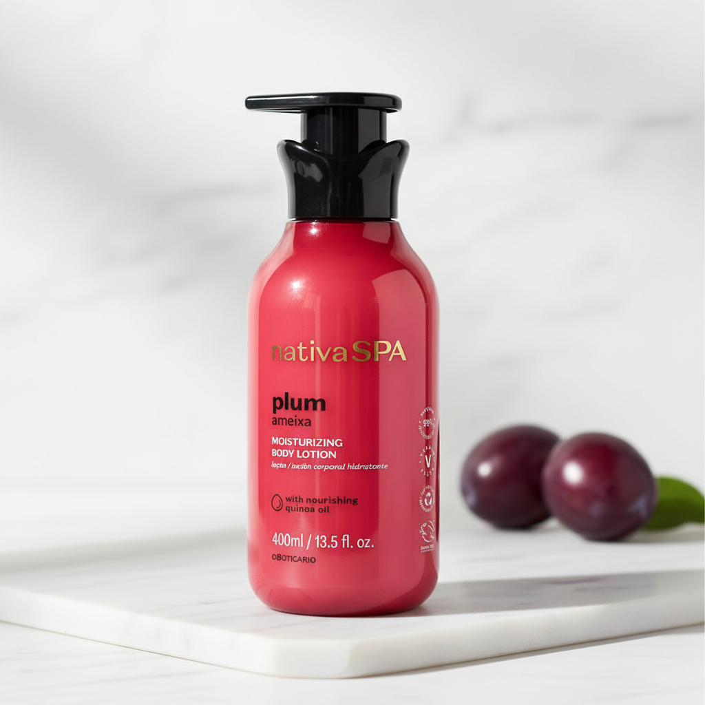 Loção Hidratante Nativa SPA Ameixa - Ambiente spa minimalista