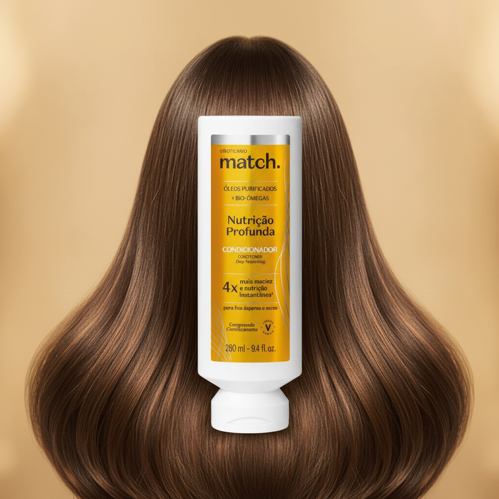 Résultat cheveux brillants et soyeux