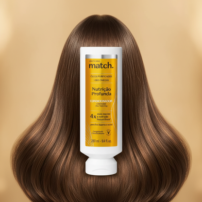 Résultat cheveux brillants et soyeux