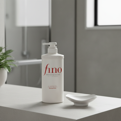 Shiseido Fino Premium Touch Shampooing 550ml - Bancada com Saboneteira