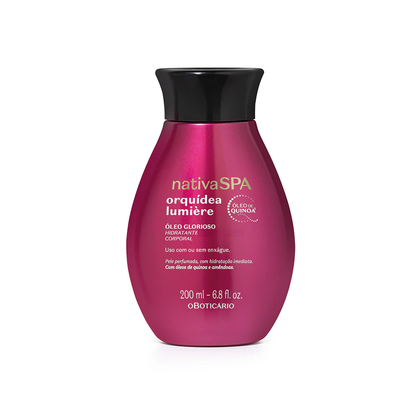 Huile de douche glorieuse Nativa SPA Orquídea Lumière 200 ml