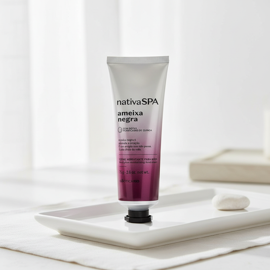 Creme de Mãos Nativa Spa Ameixa Negra - Ambiente elegante