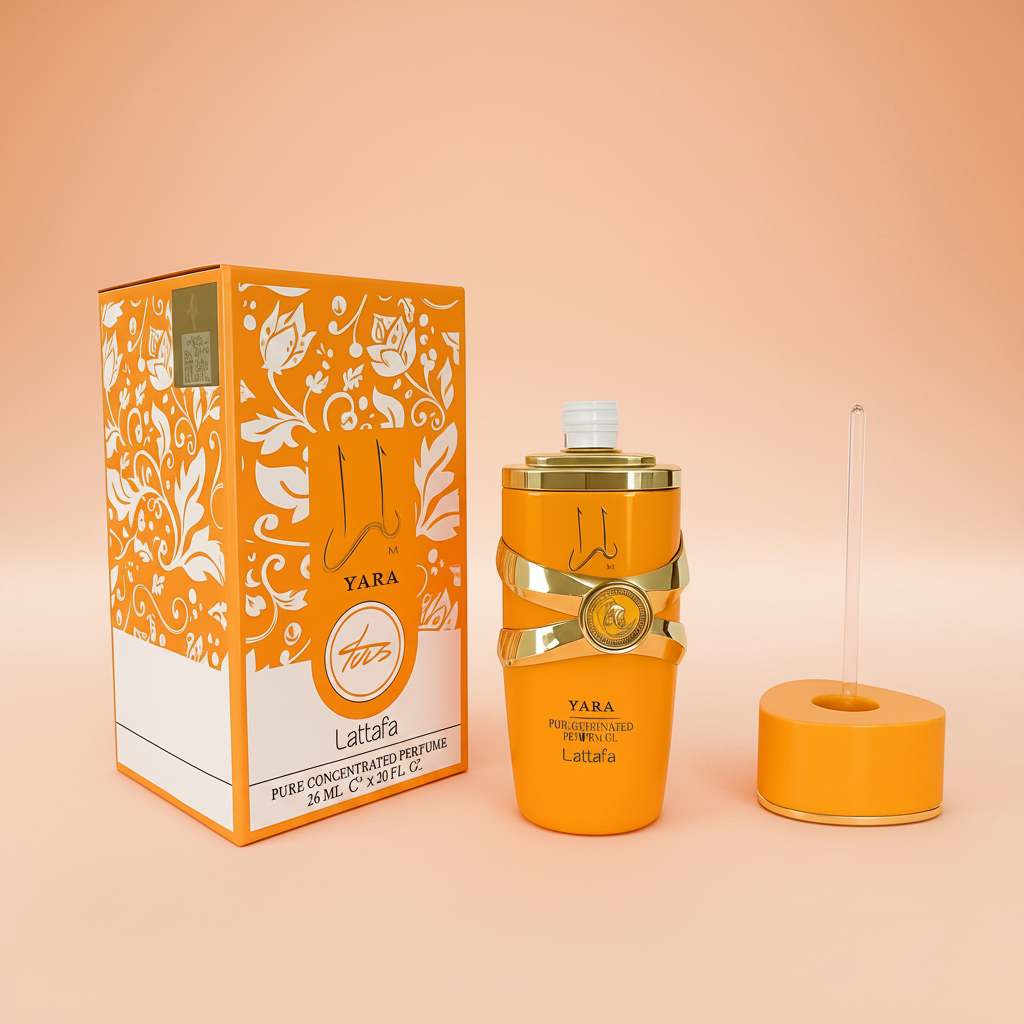 Lattafa Yara Tous Puro Óleo Concentrado 26ml — degradê laranja