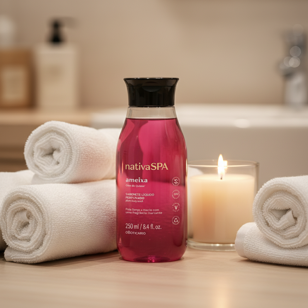 Nativa SPA Ameixa Sabonete Líquido 250ml - lifestyle spa
