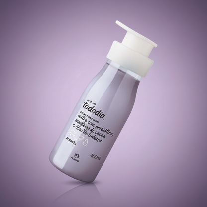 Creme Tododia Algodão 400ml - degrê lavanda
