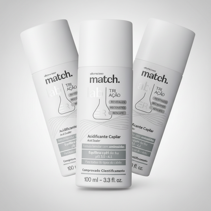 Acidificante Capilar Match Lab Tripla Ação 100ml - degradê