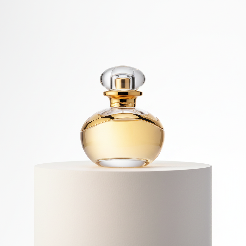 Vista lateral do frasco Lily Eau de Parfum
