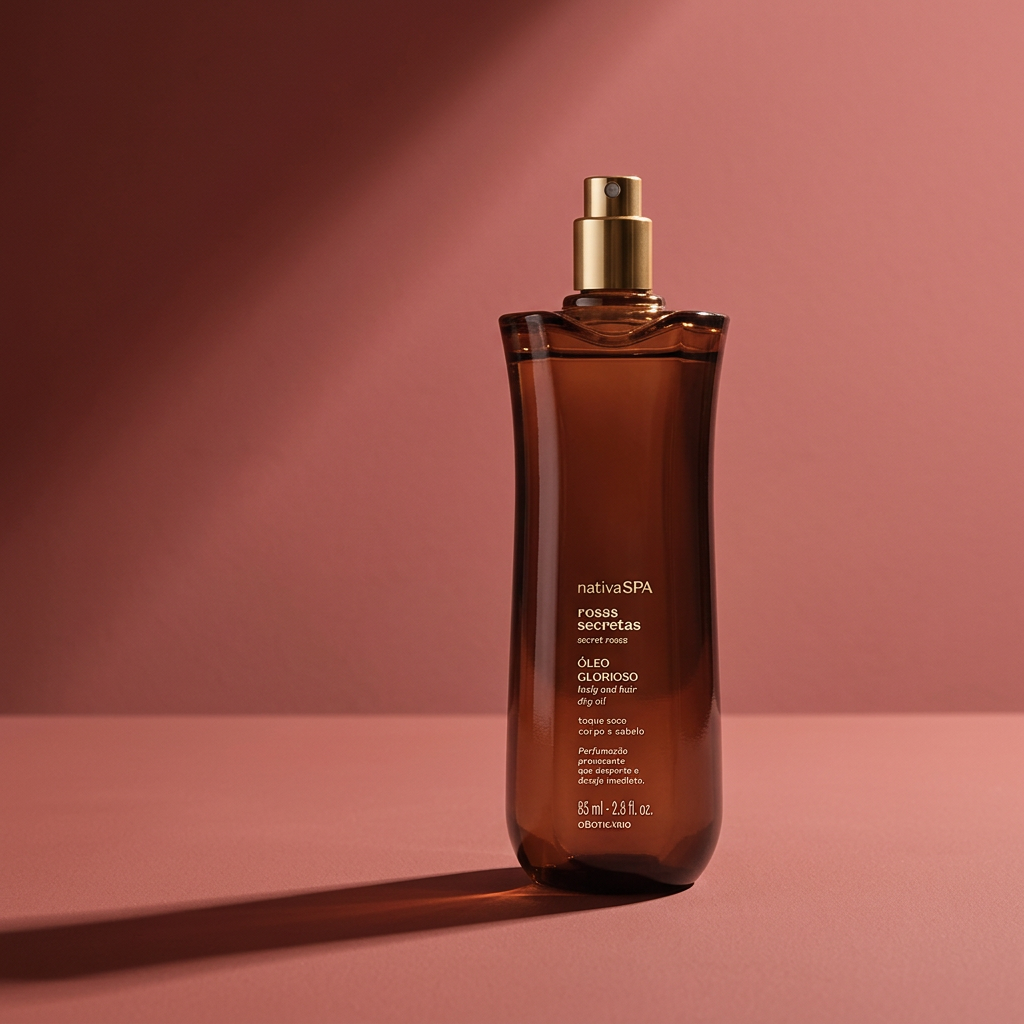 Óleo Glorioso Rosas Secretas com luz lateral e sombra