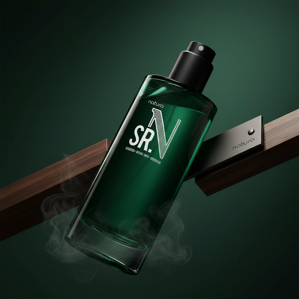 Sr. N Eau de Toilette Natura 100ml – degradê verde editorial