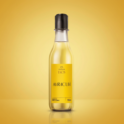 Natura Ekos Sabonete Líquido Corporal Maracujá 195ml - Degradê Dourado Tropical