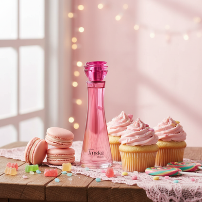 Kriska Shock Féminin dessert lifestyle setting