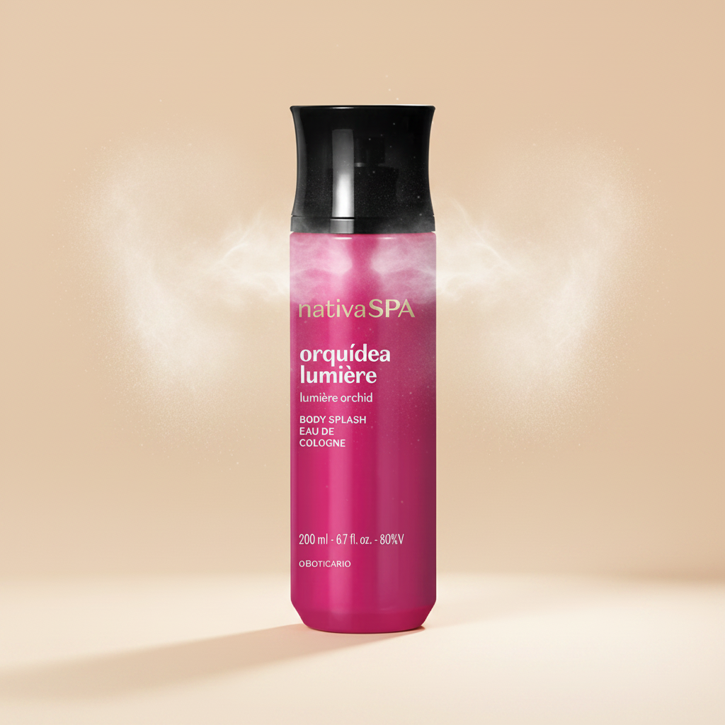Body Splash Nativa SPA Orquídea Lumière - efeito névoa