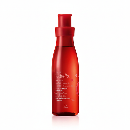 Body Splash Tododia Maçã Caramelada e Baunilha 200ml - fundo branco