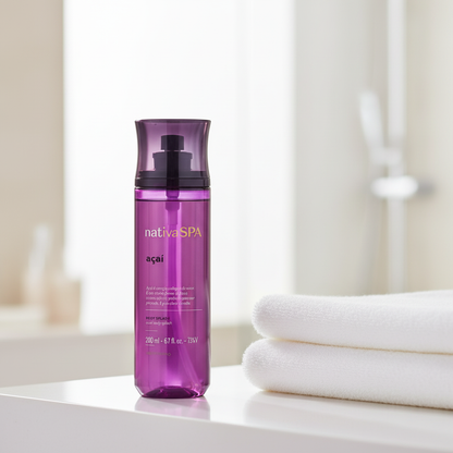 Nativa SPA Body Splash Açaí 200ml - ambiente de banho feminino