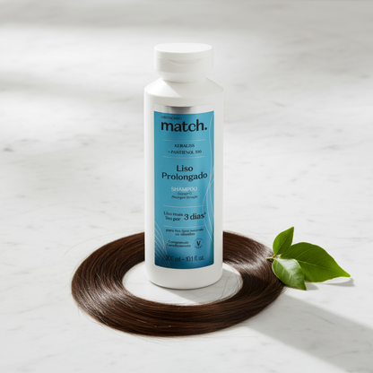 Shampoo Match Liso Prolongado 300ml - lifestyle mármore