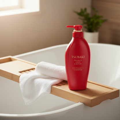 Shiseido Tsubaki Premium Condicionador 450ml - Banheira