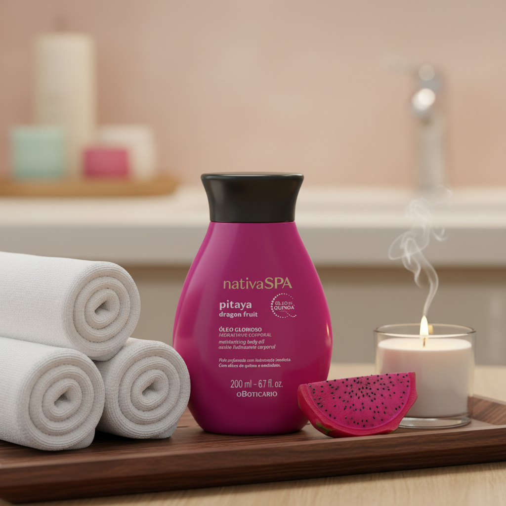 Óleo Glorioso Nativa SPA Pitaya - Bandeja SPA com Pitaya